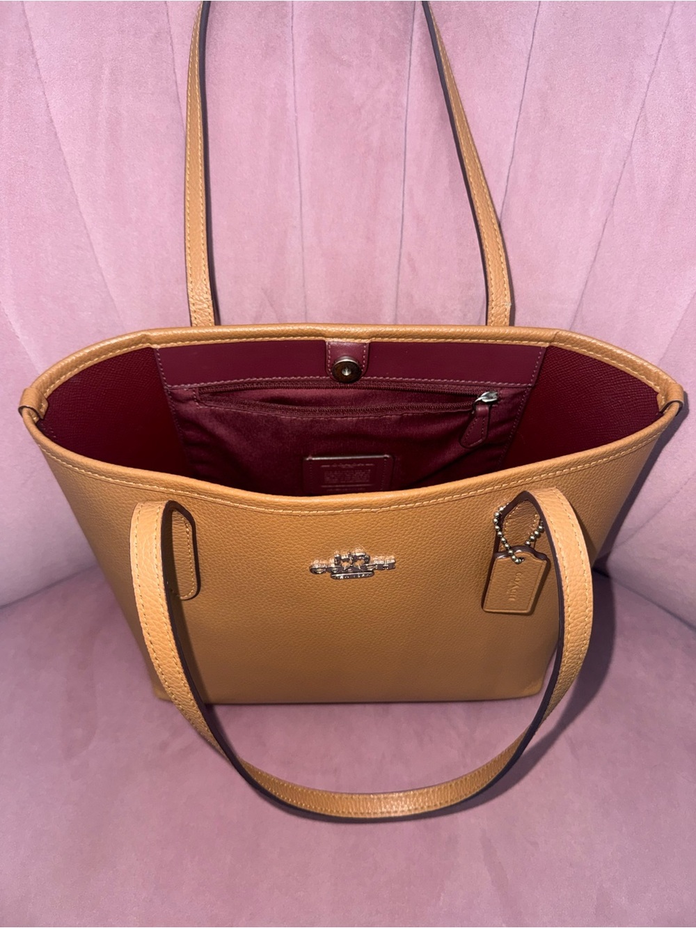 Coach Small City Tote Bag - Picture 5 of 5